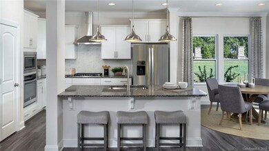 Kitchen and Breakfast Area of Landrum Model home f