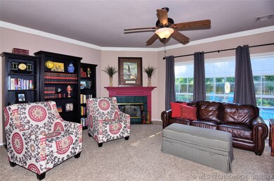 Here's the Formal Living Room with a Beautiful Fir