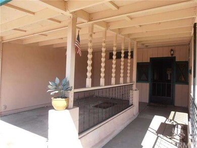 Covered car port and porch