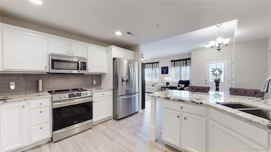 Modern kitchen with all the kitchenware