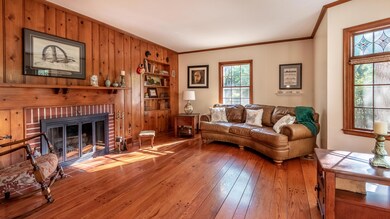 Knotty Pine Wood Wall