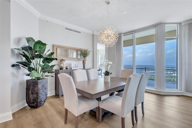 Formal Dining Room with beautiful Manatee River view