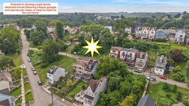 Looking up at lot as you approach from the Flats