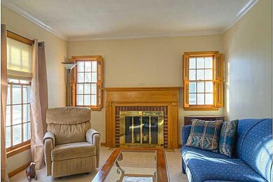Living Room. Large LR with beautiful wood work for