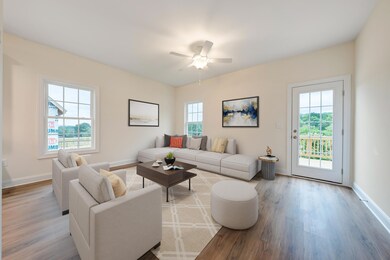 7. Living Space Staged