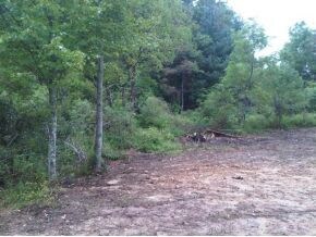 Prepared acreage to build