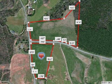 Aerial View - AERIAL VIEW AND DIMENTIONS OF PLAT