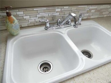 NEW KITCHEN SINK, FAUCET, COUNTER AND BACKSPLASH !