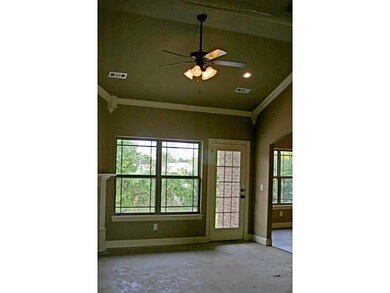 Living Room. The huge living room has a vaulted ce
