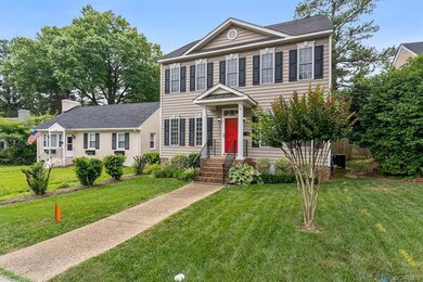 Here's another view showing the brand new sewer line and beautiful landscaped lot.