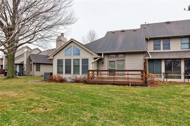 Deck off living area and master bedroom