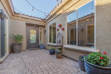 front courtyard