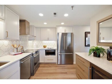 Quartz counter-tops create a clean finished look t