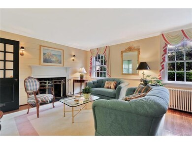 Living room with gas fireplace