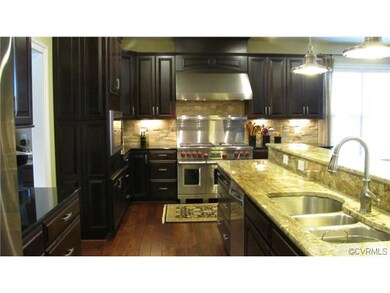 Gorgeous custom cabinets, top of the line granite,