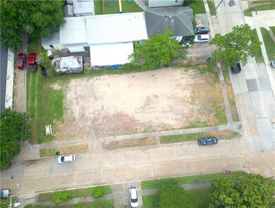 Corner drone shot