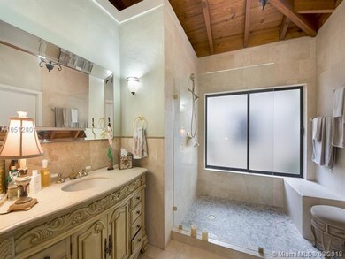 Master Bath with Large Shower Stall.