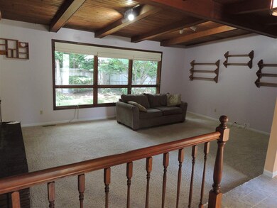 Wood planked cathedral ceilings