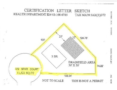 Approved Septic Area