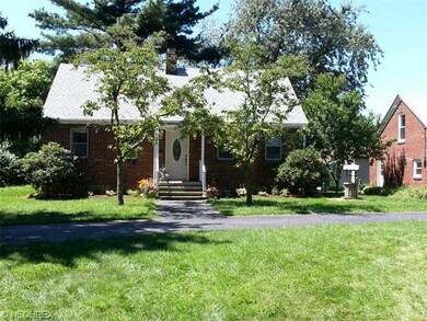 Front elevation showing proximity to the detached 
