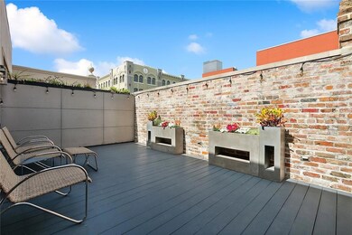 Secret Garden Terrace with 6 foot brick walls