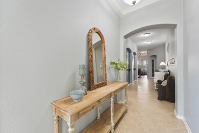 The foyer impresses with a grandiose space, and th