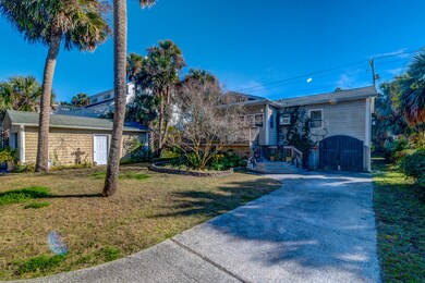 Backyard and Driveway