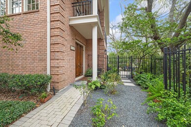 Lovely paved walkway to front entry