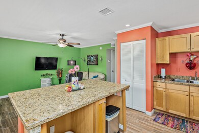 Plenty of space in the kitchen