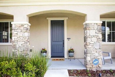 Inviting front porch 