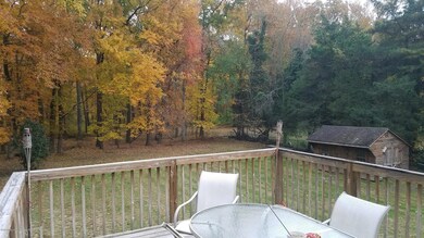 Back yard from upper deck