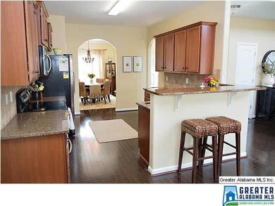Breakfast bar area