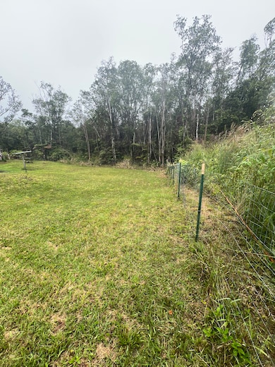 Back side of property