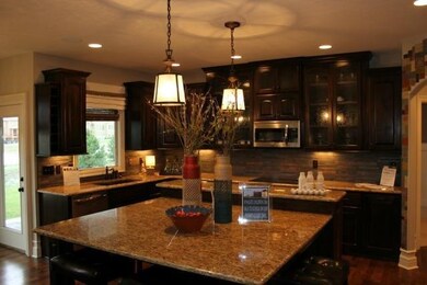 (The interior photos are from a completed model ho