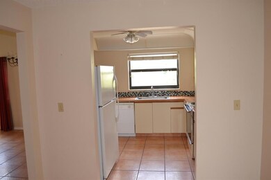Kitchen veiw from front hallway