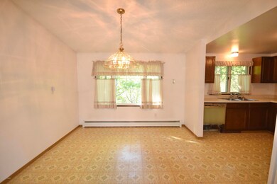 Dining and Kitchen from Living Room
