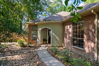 Warm, welcoming feel entrance.