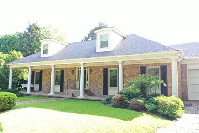 Covered front porch