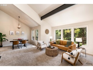 Living Room-Vaulted Ceilings