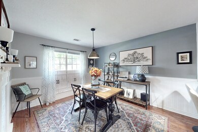 Dining Room with Wainscoting!