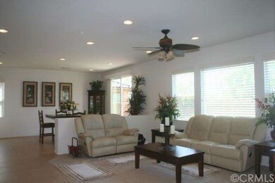 family room and dinning area