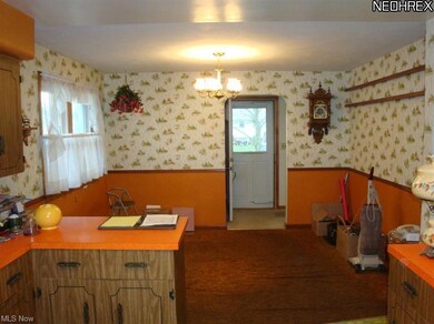 kitchen and dining area