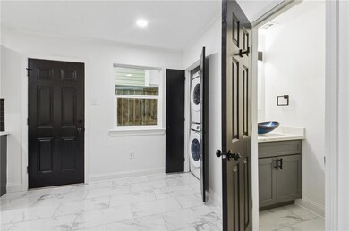 Half Bathroom & Laundry