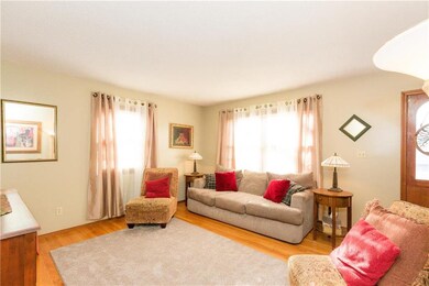 Living room with lots of natural light