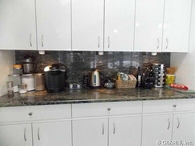 Kitchen. The undercounter lighting helps make thes