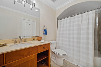 Ensuite bath on the 1st floor.