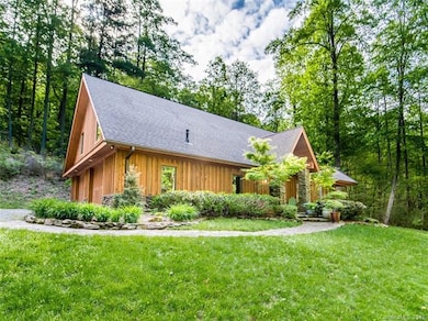 Gently curving stone walkway to your front door!