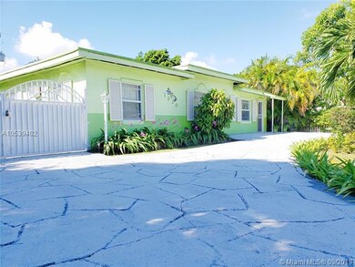 Gorgeous home with freshly painted circular drivew