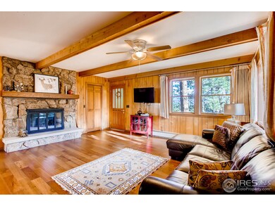 Moss rock fire place