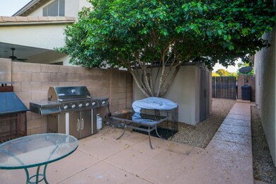 Side yard / grill area